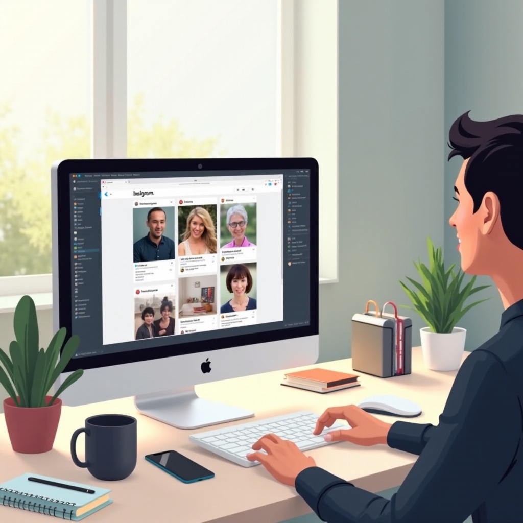 Как сохранить изображение из Instagram на ПК