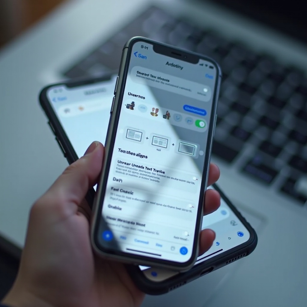 Come filtrare i messaggi di testo non letti su iPhone nel 2024.