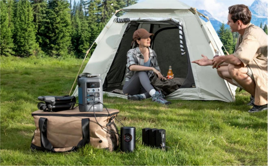 Tragbare Batterievorteile für den Außenbereich und die Notstromversorgung