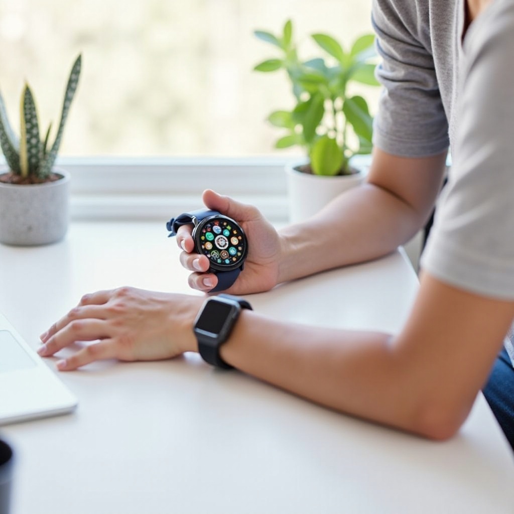 how to set up my samsung smart watch