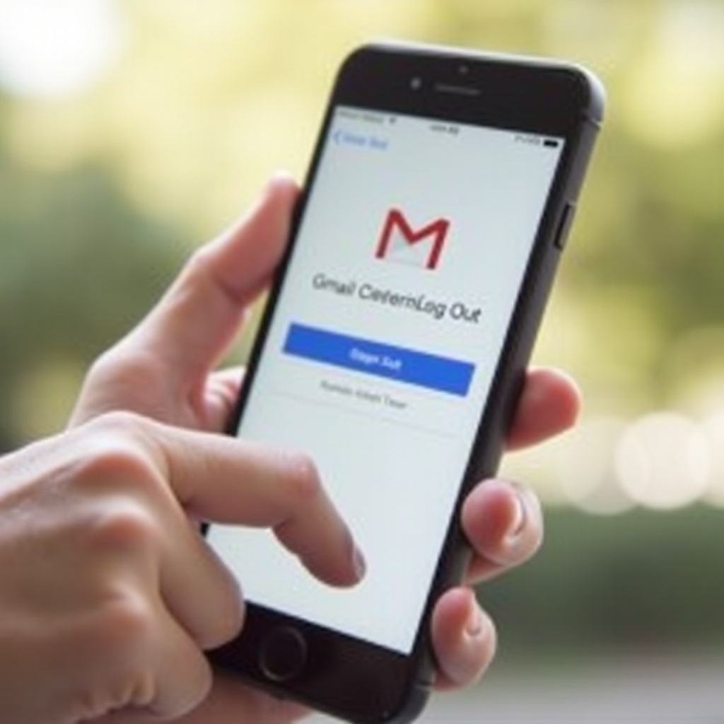 Comment se déconnecter de Gmail sur iPhone