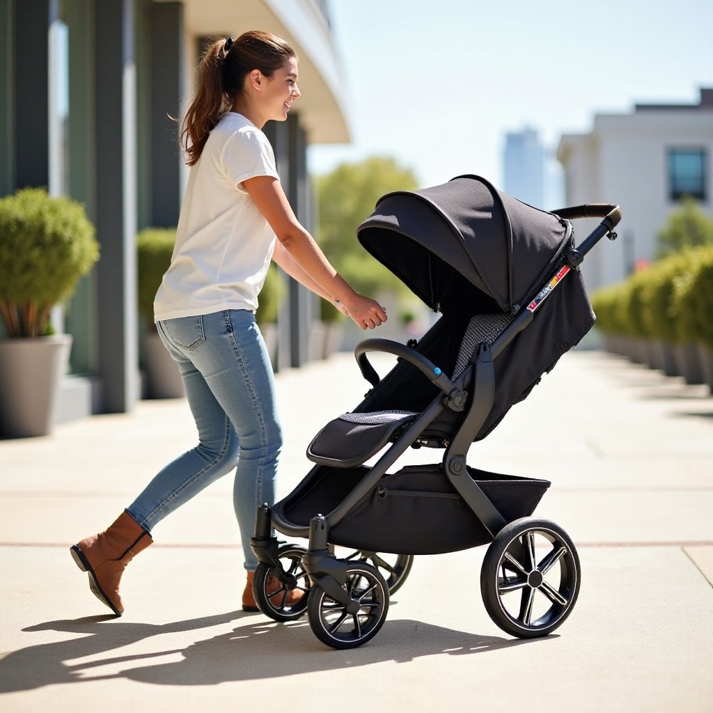 stroller wagon with reclining seats