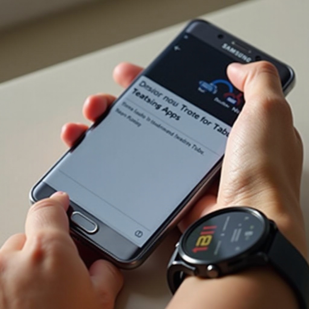 come collegare uno smartwatch a un telefono Samsung