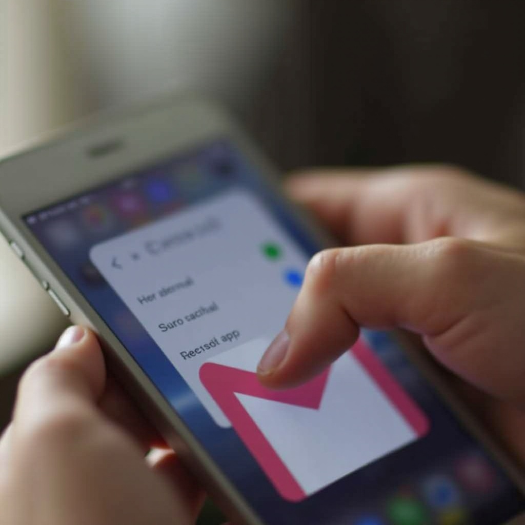 Wie meldet man sich auf einem iPhone von Gmail ab?