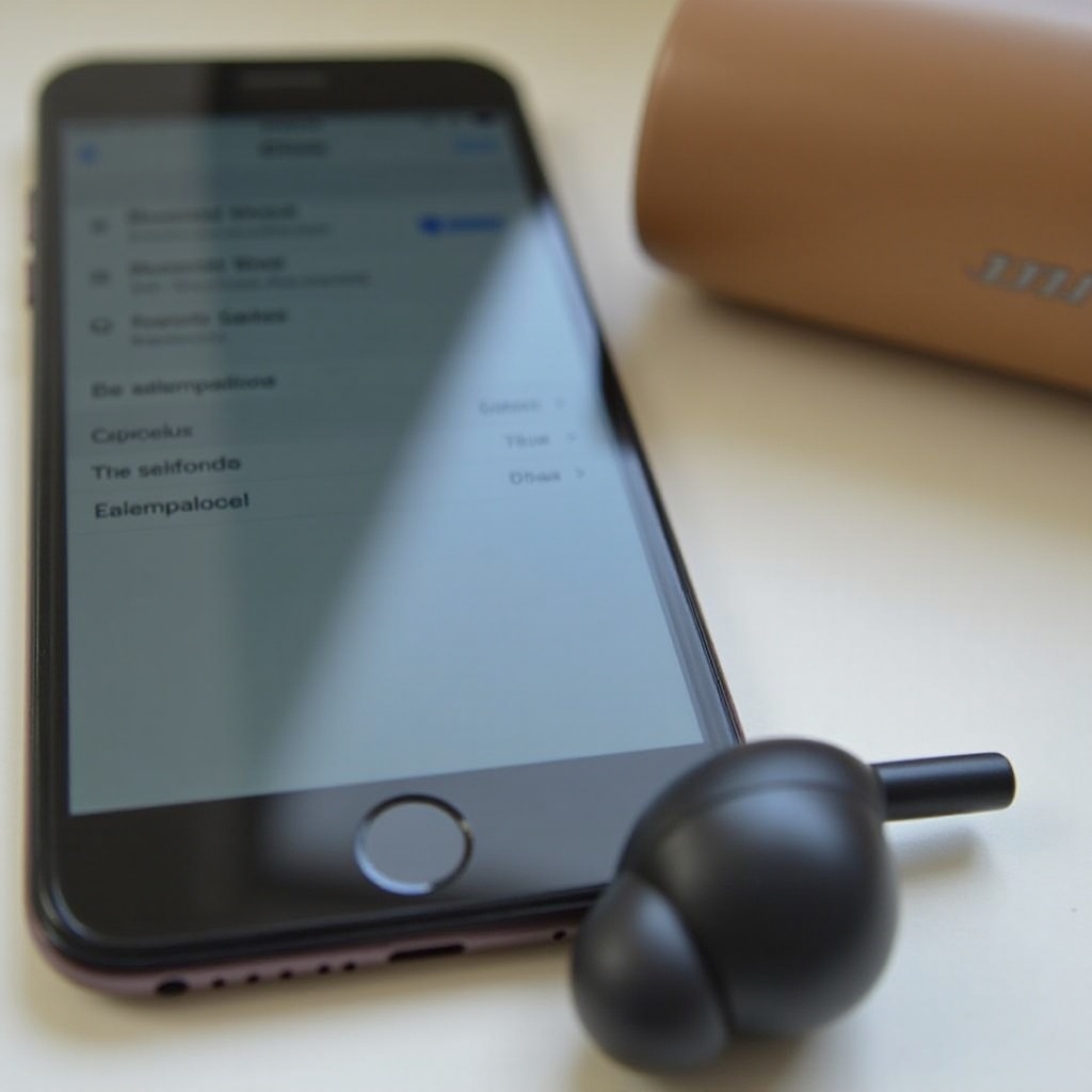 how to connect bose earbuds to iphone